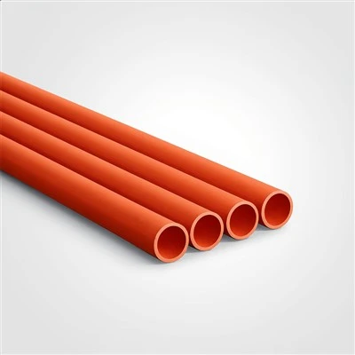 Uplastificeret stiv PVC elektrisk rørledning